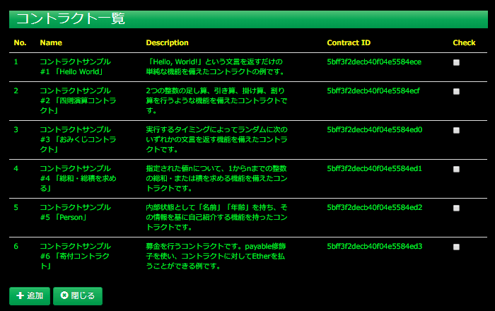 ブロックチェーン学習ツール「箱庭システム」（2）