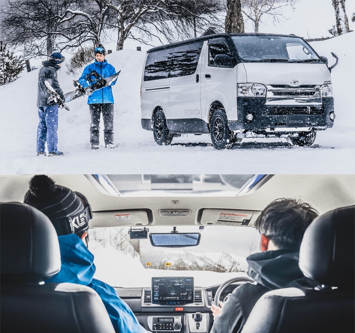 ハイエース　車中泊仕様車