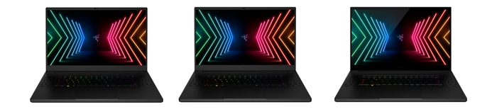 (左から:QHDディスプレイ、フルHDディスプレイ、4Kディスプレイ)