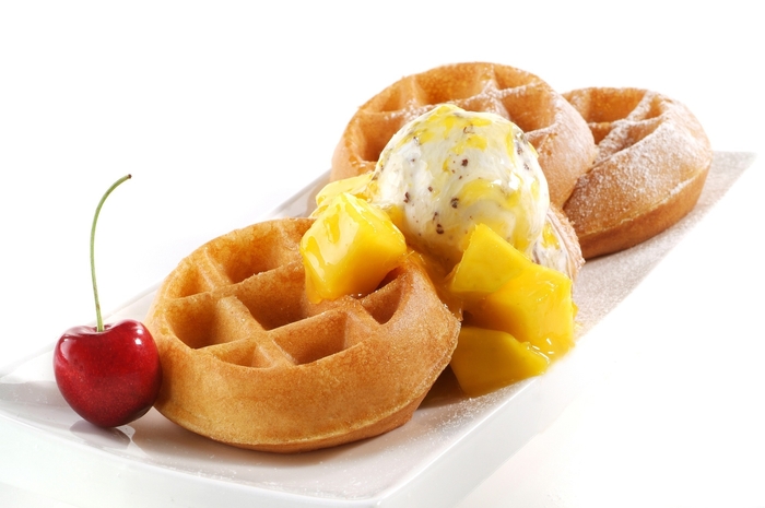 Mini Waffle Yellow