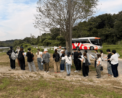 9月18日の現地訪問の様子