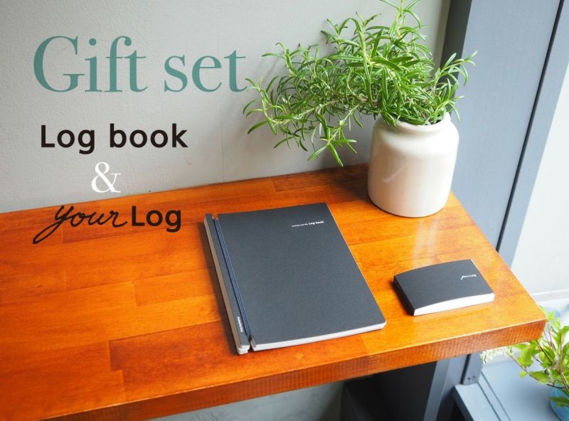 Log bookとyour Logのセット(読書記録カードとアルバム)