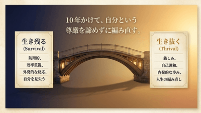 １０年の橋渡し