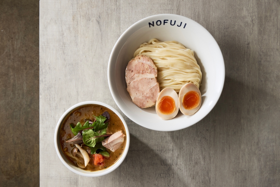 【らーめんつけ麺NOFUJI】 「みそカレーつけ麺 スペシャルトッピング」
