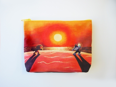 オリジナルグッズ ポーチ「夕陽の決闘」