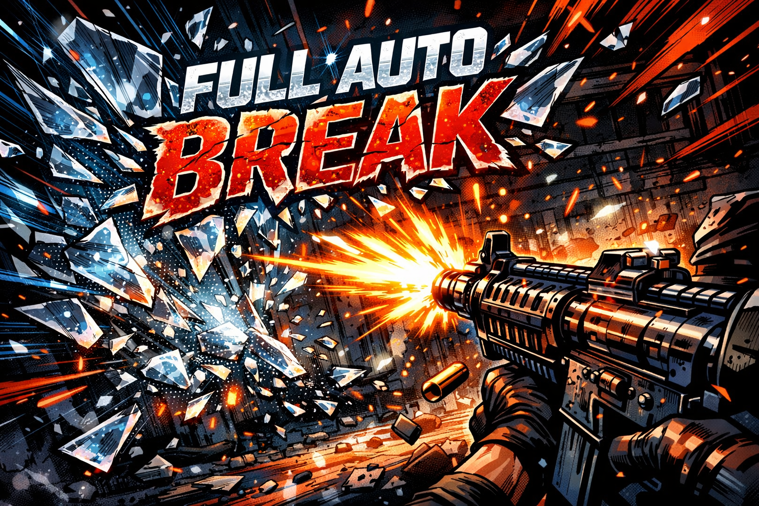 撃って壊せ。BREAK ROOM新体験『FULL AUTO BREAK』始動。