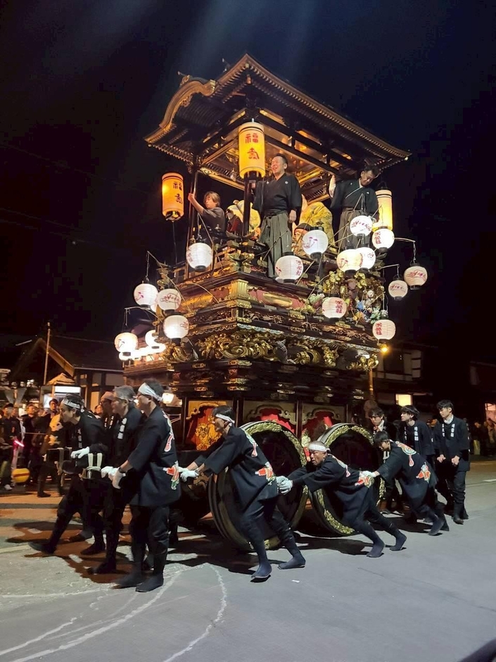 提灯山の大回転