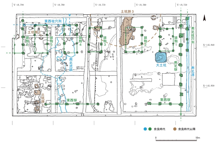 図３　第658次調査区遺構図　１：200