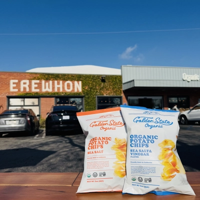 アメリカのオーガニックスーパーマーケット「EREWHON」で 日本企業初*USDAオーガニックポテトチップスを2月に販売開始