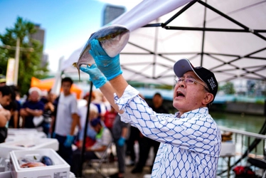 お魚好き集まれ！「見て、体験して、味わえる、食育パーク！」　 第37回「ざこばの朝市」＆「世界のサケ＆サバ博」を9月22日開催