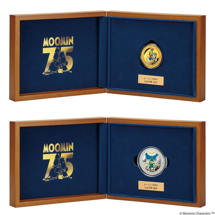 ムーミンコイン金貨銀貨ケース