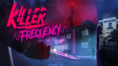 一人称視点のブラックコメディホラーアドベンチャーゲーム 《Killer Frequency》が本日2023年8月24日発売！ 80年代のスラッシャー映画の世界に足を踏み入れて、 連続殺人鬼を出し抜こう！