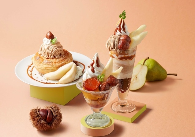 「大人の洋梨&栗スイーツ」商品集合