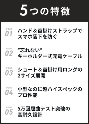 5つの特徴