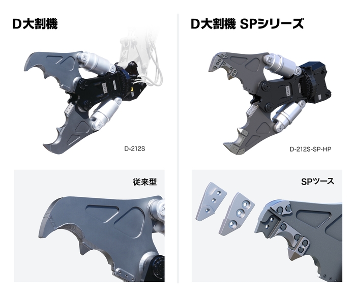 従来の大割機との比較