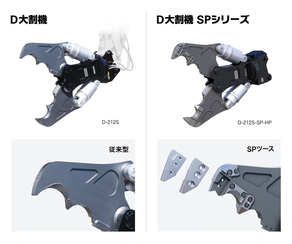 従来の大割機との比較