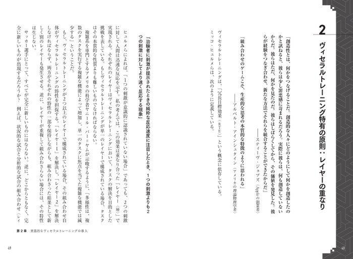 第２章　実践的なヴィセラルトレーニングの導入　２　ヴィセラルトレーニング特有の原則：「レイヤー」の重なり