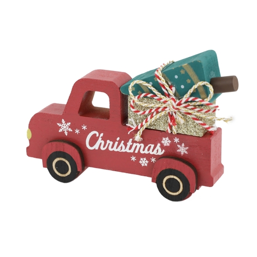 「ウッドデコ Xmas Truck」価格：759円／サイズ：W14.5×D3×H9.5cm