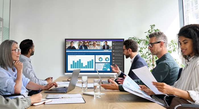 4~6名規模の会議室での使用も可能