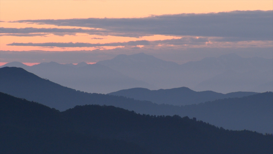 「白山」白山の夜明け