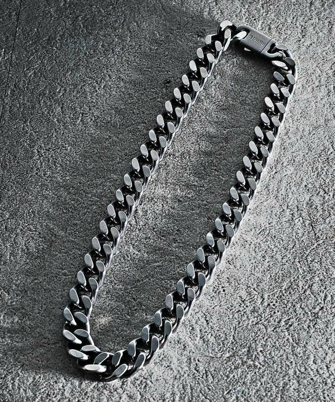 Flatlink Chain Necklace(シルバー)
