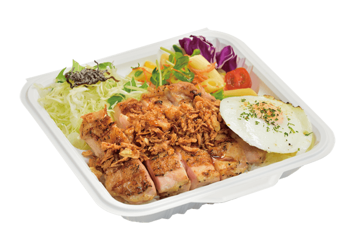 炭火焼チキンステーキ弁当(¥600税込)