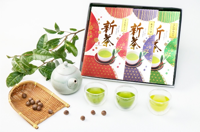 美しい新茶パッケージ