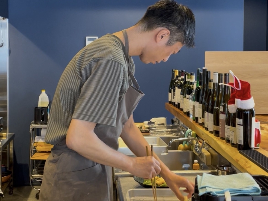 飲食歴10年のベテランシェフ