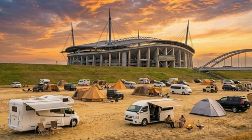 都市型オートキャンプ場「エルミオーレ千石パークステイ」がオープンします