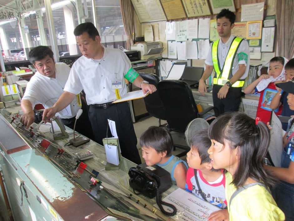 駅施設見学1