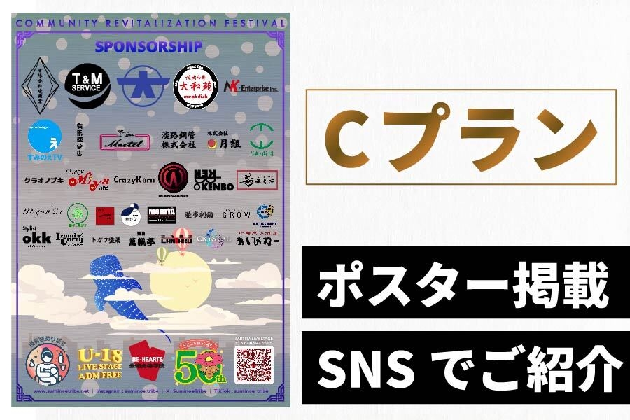 リターン品：ポスター掲載プラン