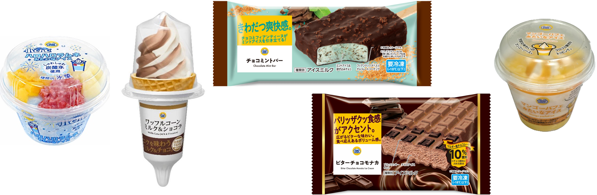 ミニストップオリジナルアイス 6月2日(火)から、5週連続新発売!!