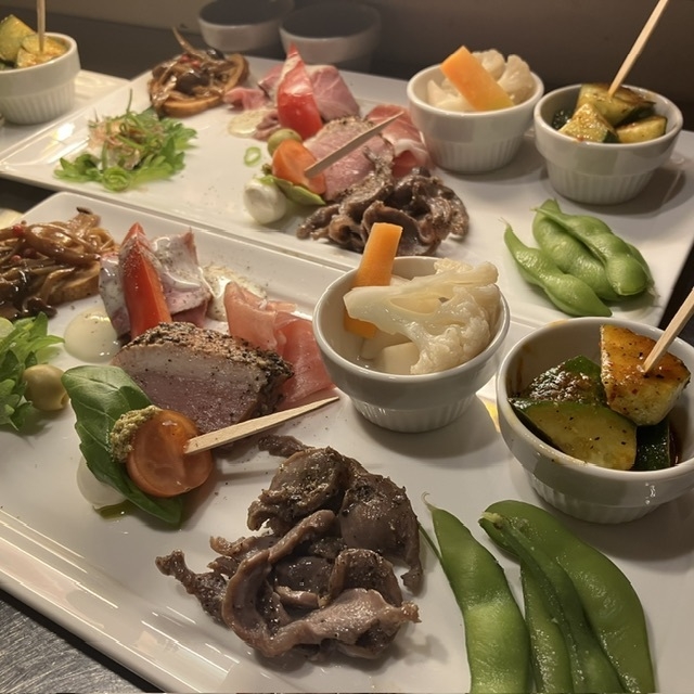 世界の料理が楽しめる前菜!