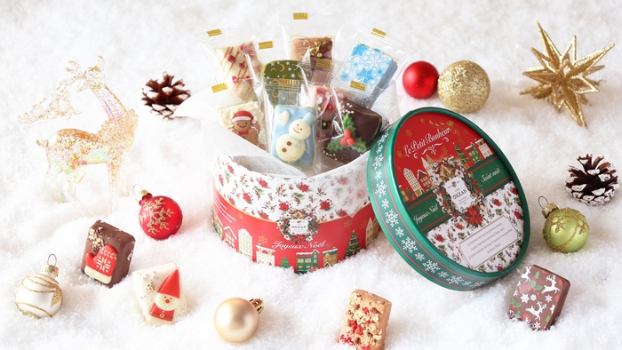 クリスマスモチーフの限定チョコレート菓子