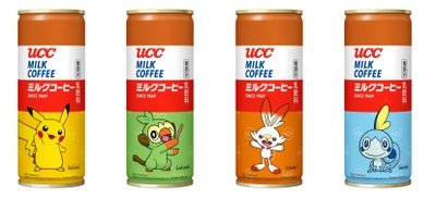 “世界初の缶コーヒー” 『ＵＣＣ ミルクコーヒー』誕生50周年記念！ ピカチュウや『ポケットモンスター ソード・シールド』の 新ポケモンをデザインした 『ＵＣＣ ミルクコーヒー ポケモン缶』発売