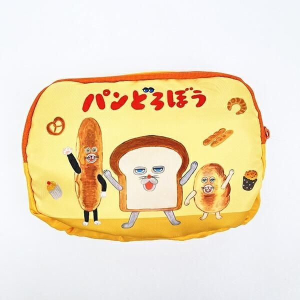パンどろぼうの折り畳みバッグ