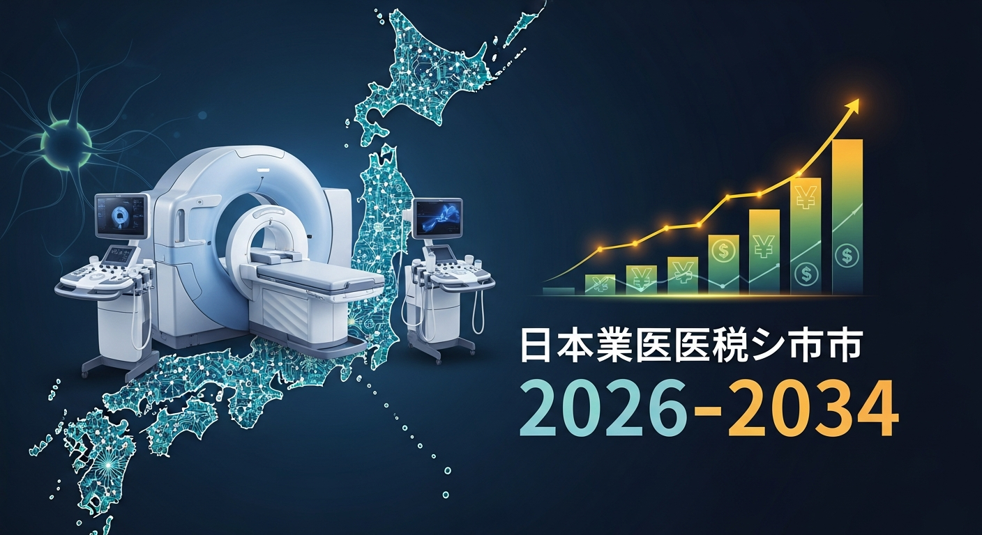 日本の画像診断市場規模は2034年までに22億米ドルに達する見込み｜年平均成長率（CAGR）は5.32%