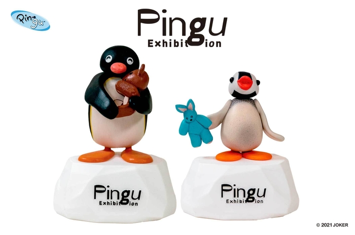 Pingu 40thフィギュア ピングー&ピンガ 宝物のぬいぐるみ