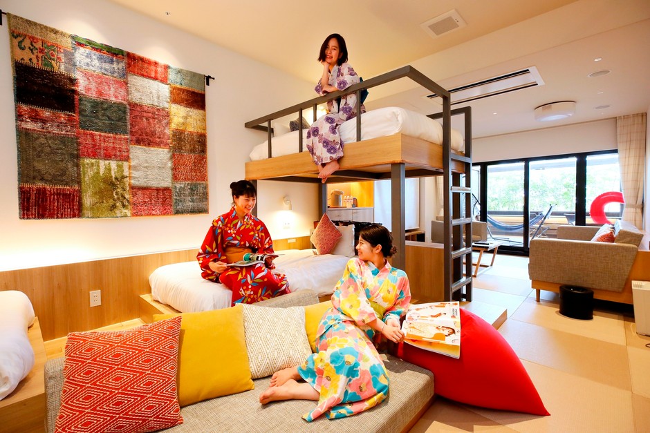 FAMILYプレミアム2段ベッド付和洋室