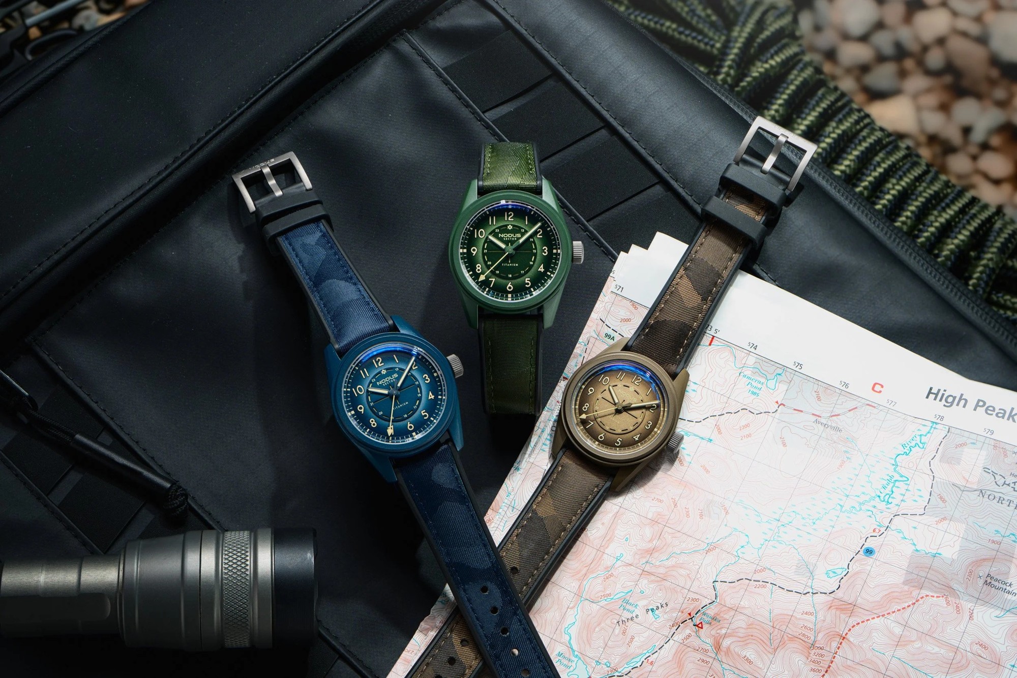 LA発マイクロウォッチブランド「Nodus Watches」 - 新作腕時計
