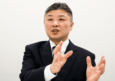 代表取締役社長 奥野敦氏