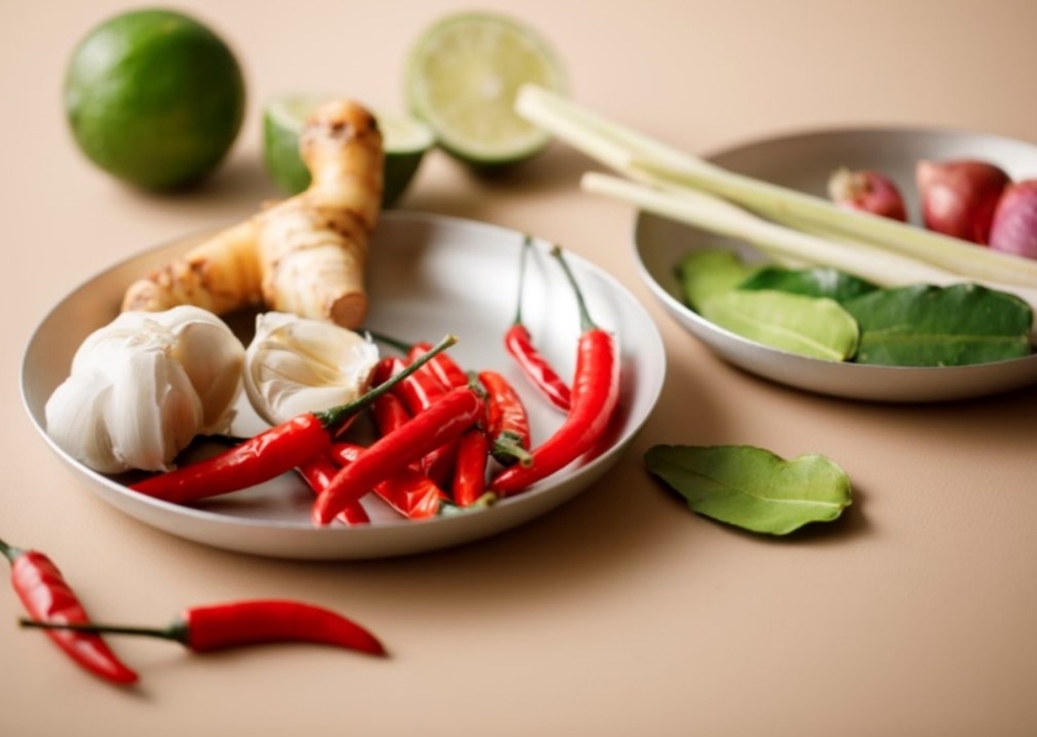 トムヤムクンらーめんのタレ食材のイメージ