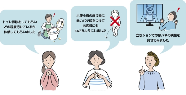 女性のお願い方法