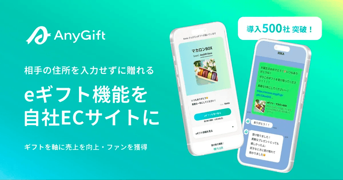 eギフトサービス『AnyGift』について