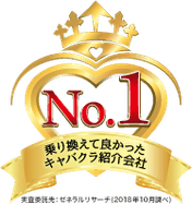 乗り換えて良かったキャバクラ紹介会社 アイコン(1)