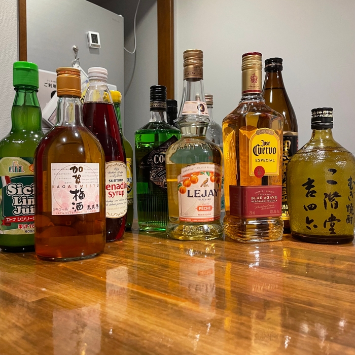 飲み放題プランのドリンク　