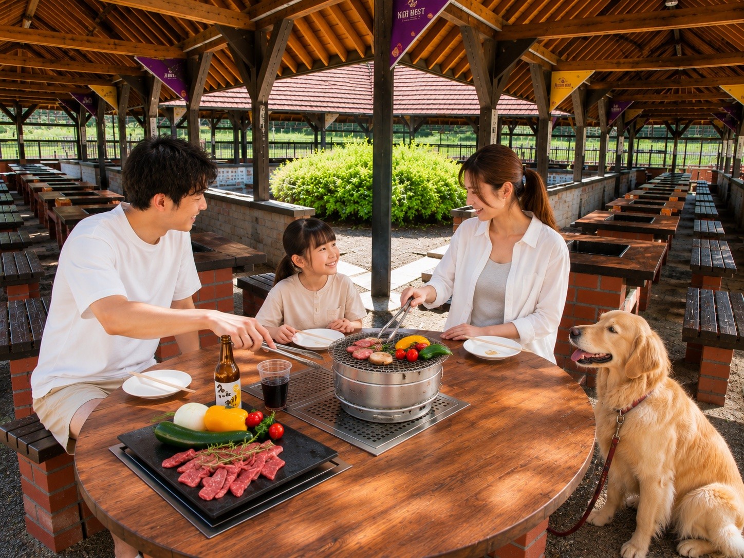 愛犬と一緒にBBQを楽しめる新エリア誕生　こうべアグリパーク内「KOBE WEST BBQ」で7月2日スタート