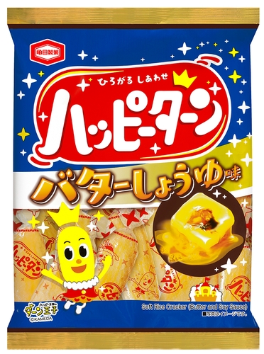 『81g ハッピーターン バターしょうゆ味』