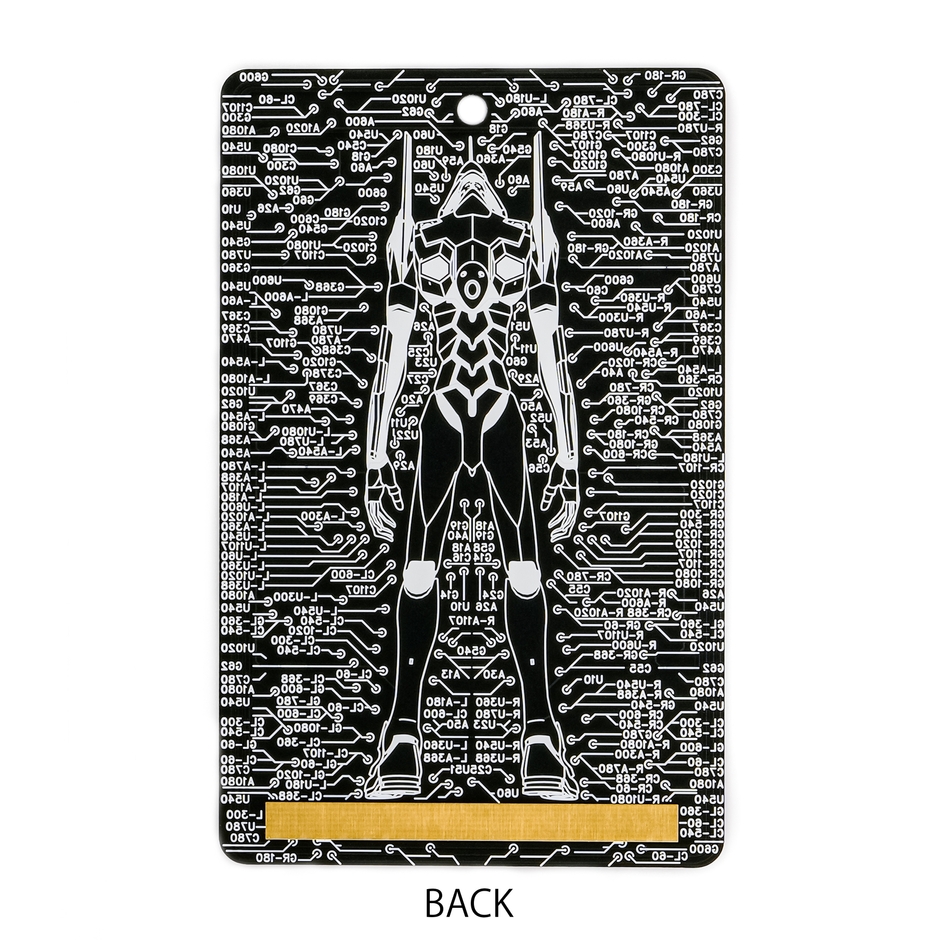 FLASH EVA01 基板アート 電子工作キット 裏