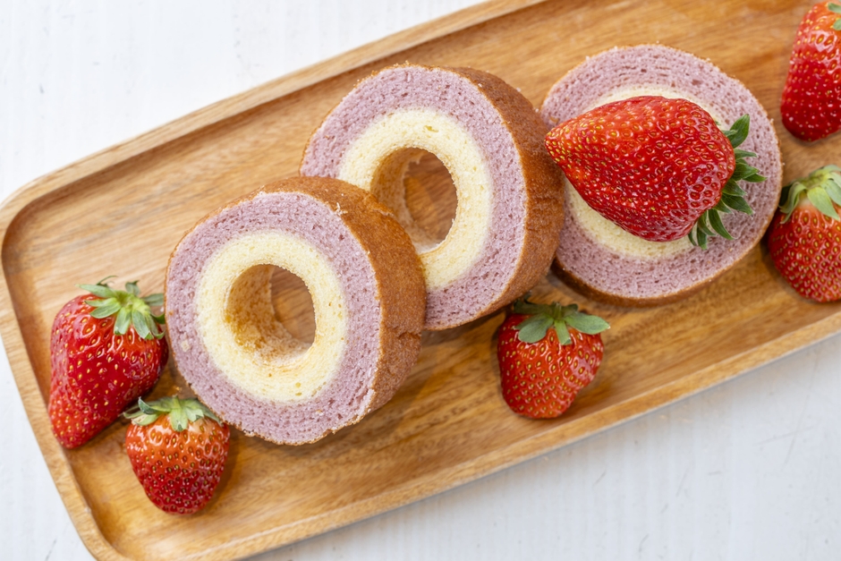 数量限定！焼きたてバームクーヘン